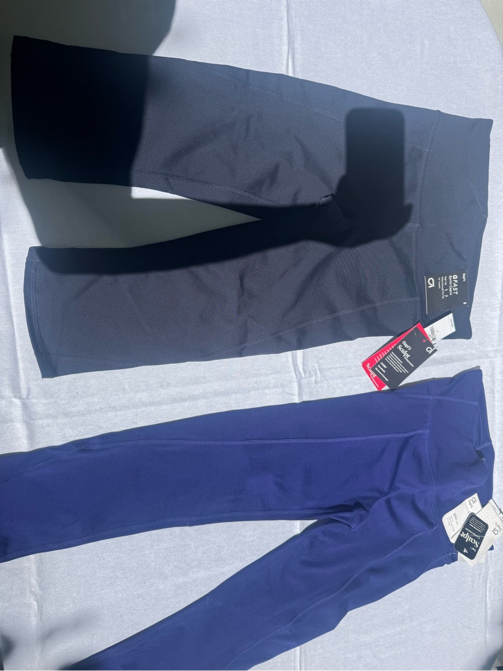 GAP Kids Black and Blue Athletic Leggings - 2 Pack